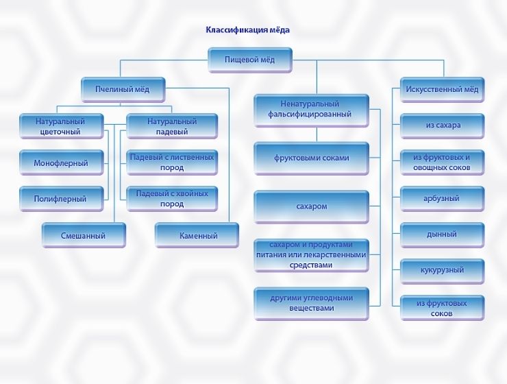 Классификация сортов меда